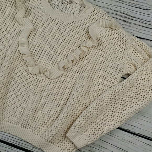 Ijoah Ruffle Front Sweater - Picture 2 of 8